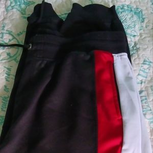 Switch Camo black red and white joggers